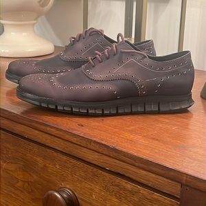 Near New Cole Haan ZeroGrand Wingtip Oxfords Men’s Size 9.5 M Shoes Brown